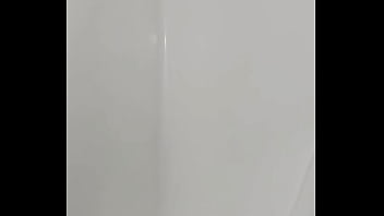 Enjoying the sound of the bathroom while roleplaying taking a shower in jeans 1