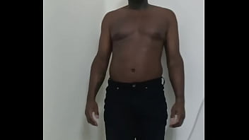 Enjoying the sound of the bathroom while roleplaying taking a shower in jeans 1