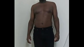 Enjoying the sound of the bathroom while roleplaying taking a shower in jeans 1