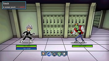 Having fun in shower amity park