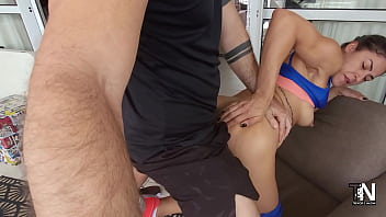 After she works out at the gym she likes to work out on top of a dick