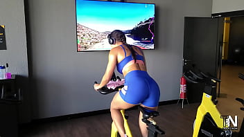 After she works out at the gym she likes to work out on top of a dick