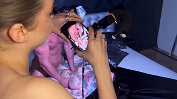 Surprise backstage foursome with eden ivy goes crazy deepthroat and creampie orgy