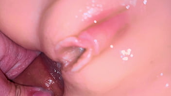Her moans are great pussy fucking close up