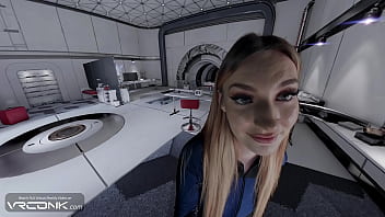 Vr sexy babe in ripped costume sucks and fucks in cosplay porn