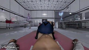 Vr sexy babe in ripped costume sucks and fucks in cosplay porn