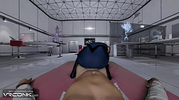 Vr sexy babe in ripped costume sucks and fucks in cosplay porn