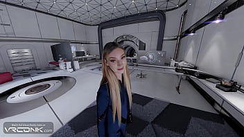 Vr sexy babe in ripped costume sucks and fucks in cosplay porn