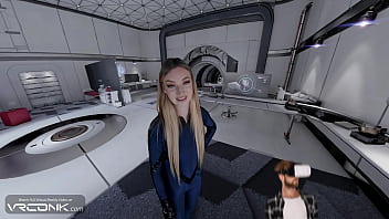 Vr sexy babe in ripped costume sucks and fucks in cosplay porn