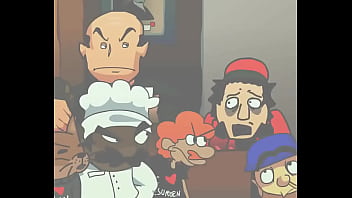 Slingo gets his mingo sucked by slut koms