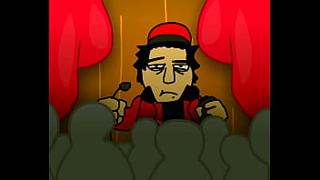 Slingo gets his mingo sucked by slut koms