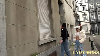 Street pervert gets taught a lesson