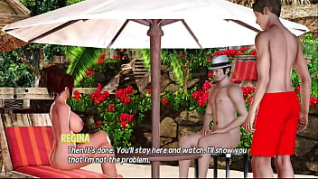 Max's life cap 29 follando a una milf en la playa frente a su esposo