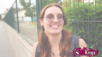 Catalan babe lena ross finds about our gloryholes and gets seduced through one