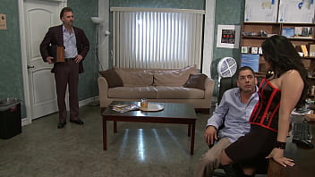 Busty asian jessica bangkok playing naked games in front of her husband