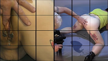 Trashy kiwi milf bitch makes a mess of the bed before taking creampie from master preview