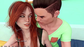 Being a dik #23 gorgeous busty horny red head sorority president gets titty fucked by an big white cock and gets warm juicy cum all over her tits