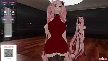 Catgirl gets vibed and fucked simps & chatters tease this spicy catgirl till she cums