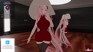 Catgirl gets vibed and fucked simps & chatters tease this spicy catgirl till she cums