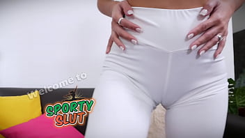 Amazing hips puffy cameltoe what a babe