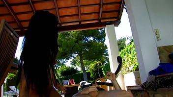 Eva niev swallows two loads after getting double penetrated