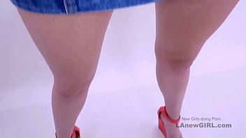 Attractive brunette model gets fucked in a modeling audition