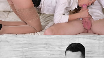 2 stiff cocks dp sexy hotel receptionist rebecca volpetti trailer