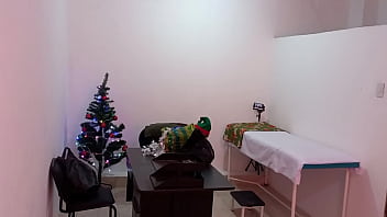 The Nurse Is Caught In The Hospital Decorating The Doctor's Office And Getting Super Sexy And Hot thumbnail