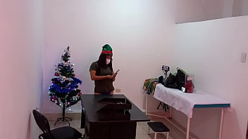 The Nurse Is Caught In The Hospital Decorating The Doctor's Office And Getting Super Sexy And Hot thumbnail