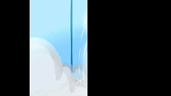 Embarrassed naked female animation wrong bathroom