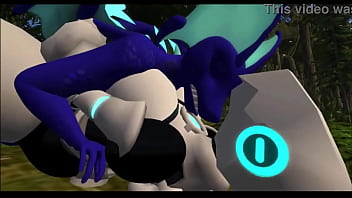 Dragon fucks sex bot after landing on his campsite