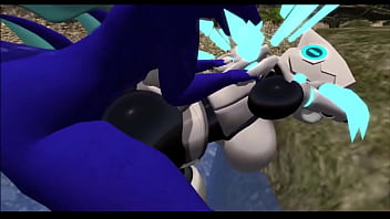 Dragon fucks sex bot after landing on his campsite