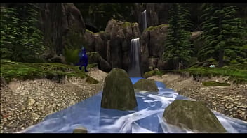 Dragon fucks sex bot after landing on his campsite