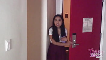 Luna mills' creampie professor brogan fucks coed after school