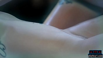 Petite teen lesbians sensual touching and massage rub