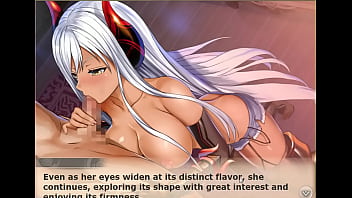 Oral service from darkskin babe