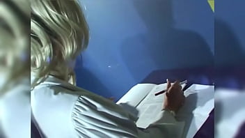 Bossy busty blonde brittany andrews finger fucks her sweet needy pussy