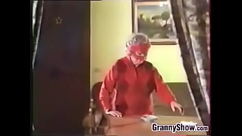 Kinky and masked granny having a great time