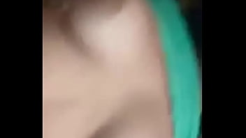 Self masturbating with tits