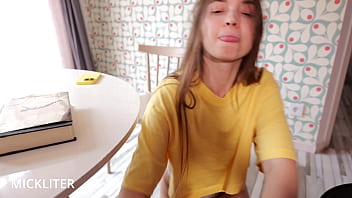 She cheated on a guy by sitting on my dick