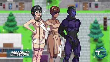 Superhero goes to the future and gets fucked by the villains 12