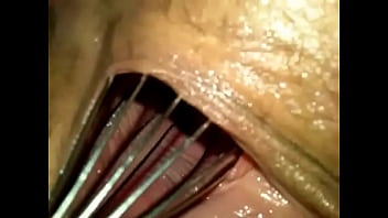 Pussy gape with wisk