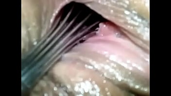 Pussy gape with wisk