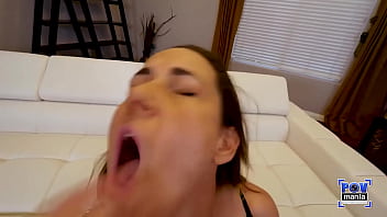 Insatiable kali ryder sucks miles long's phat cock like a maniac