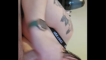 Amateur bbw housewife candid sandra tugs off her hubby