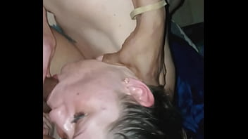 Wifey gagging on hubby