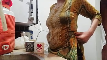 Hot Priya Randi Bhabhi Showing Boobs And Ass In White Nighty thumbnail