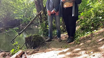 Amazing handjob from mature mother in law