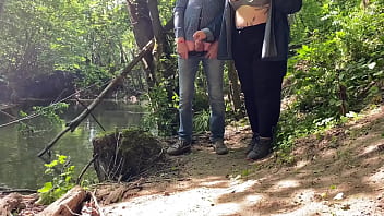 Amazing handjob from mature mother in law