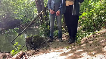 Amazing handjob from mature mother in law